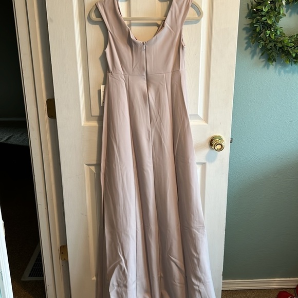 Show Me Your Mumu Zurich Knot Gown ~ Show Me The Ring Stretch Crepe size xs - Picture 5 of 6